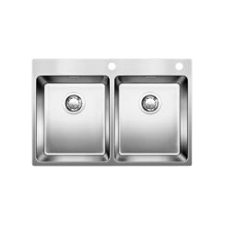 Zlewozmywak Blanco ANDANO 340/340-IF/A  z korkiem automatycznym 520832